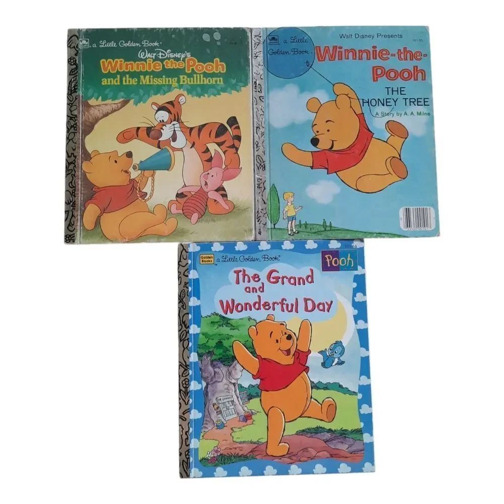 Winnie the Pooh Little Golden Books Set